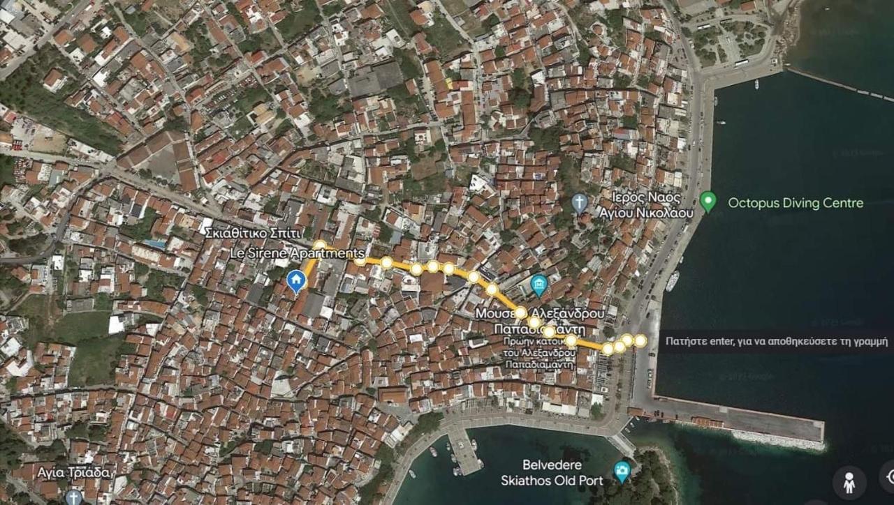Le Sirene Apartments مدينة سكياثوس المظهر الخارجي الصورة